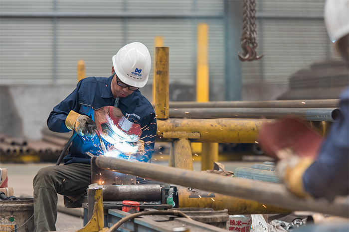 房山网架焊接车间