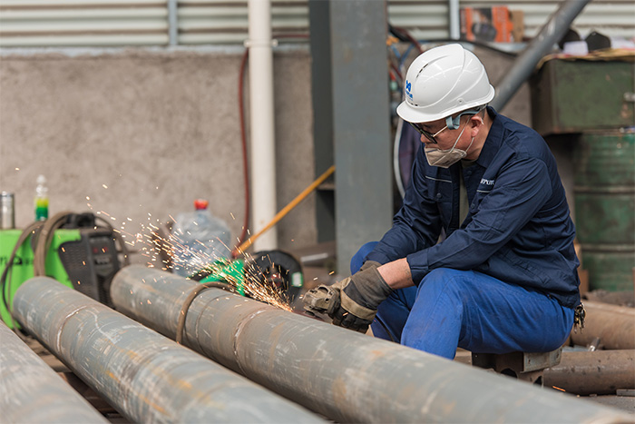 房山网架焊接车间